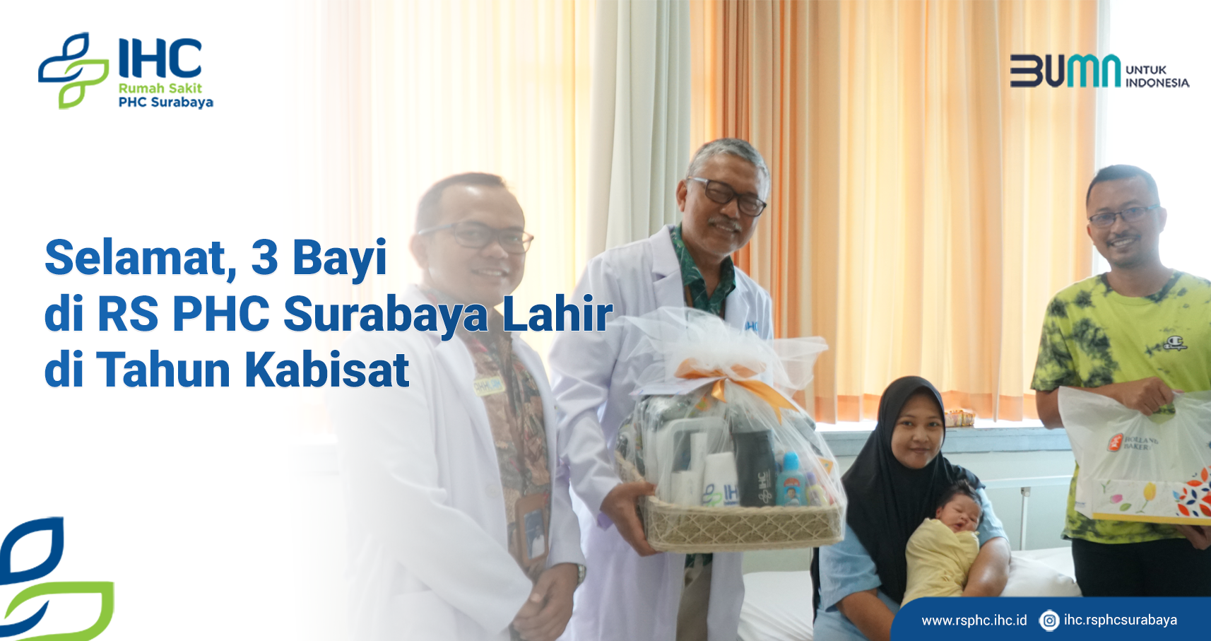 Selamat, 3 Bayi di RS PHC Surabaya Lahir di Tahun Kabisat
